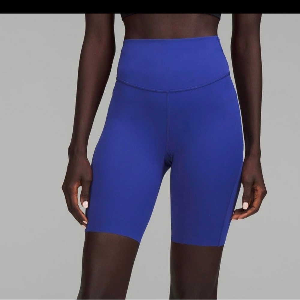 NWT Lululemon Base Pace High-Rise Short 8”, Psychic Blue, Size 2